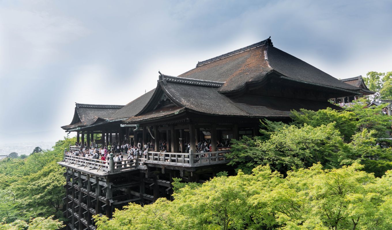 Kyoto Kiyomizu Dera Temple In Kyoto