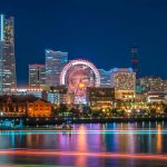 Yokohama Bay At Night